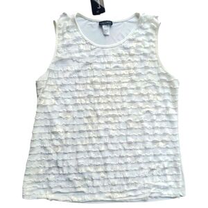 Brittany Black Womens Ruffled Top Size 2XL